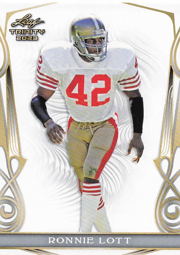 2023 Leaf Trinity Ronnie Lott #50