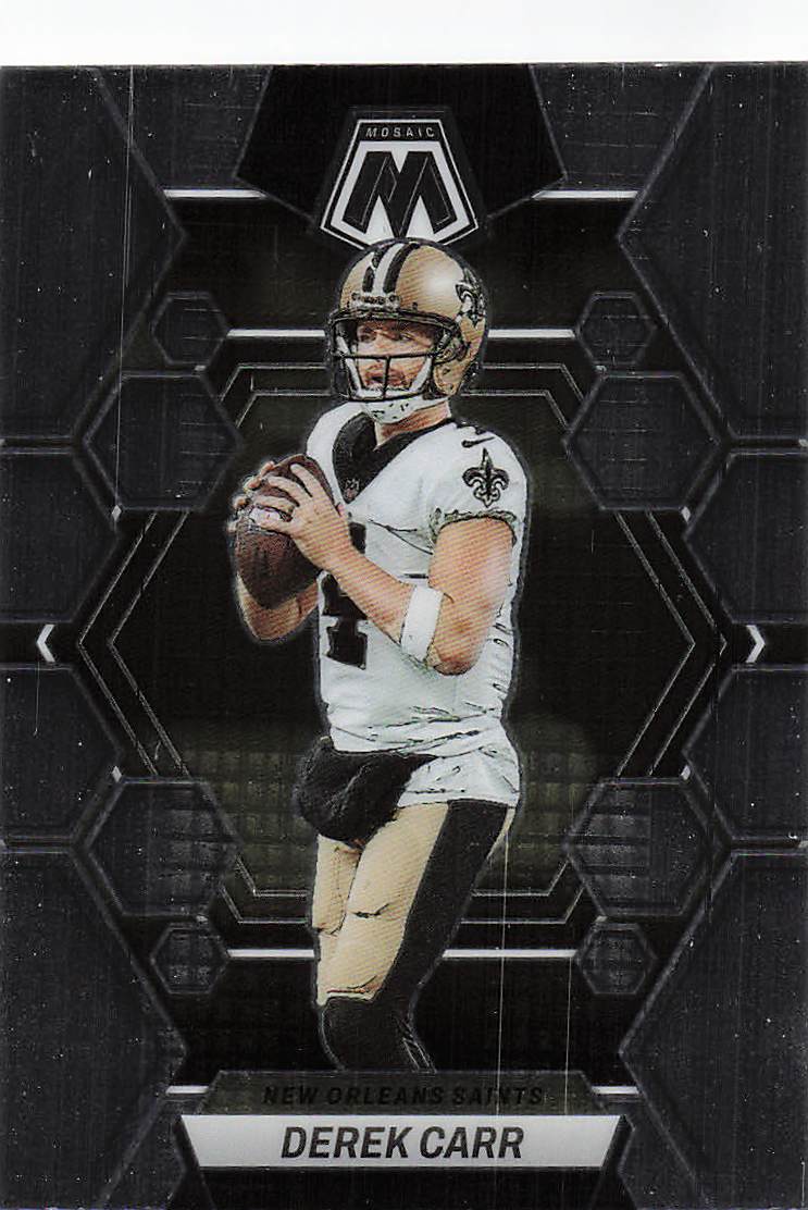 2023 Mosaic Football Derek Carr #168