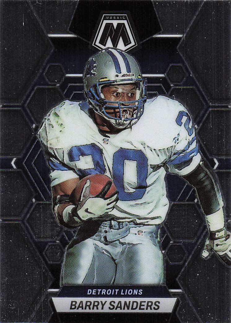 2023 Mosaic Football Barry Sanders #190