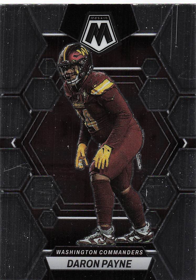 2023 Mosaic Football Daron Payne #247