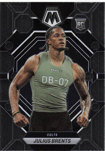 2023 Mosaic Football Julius Brents #340 RC
