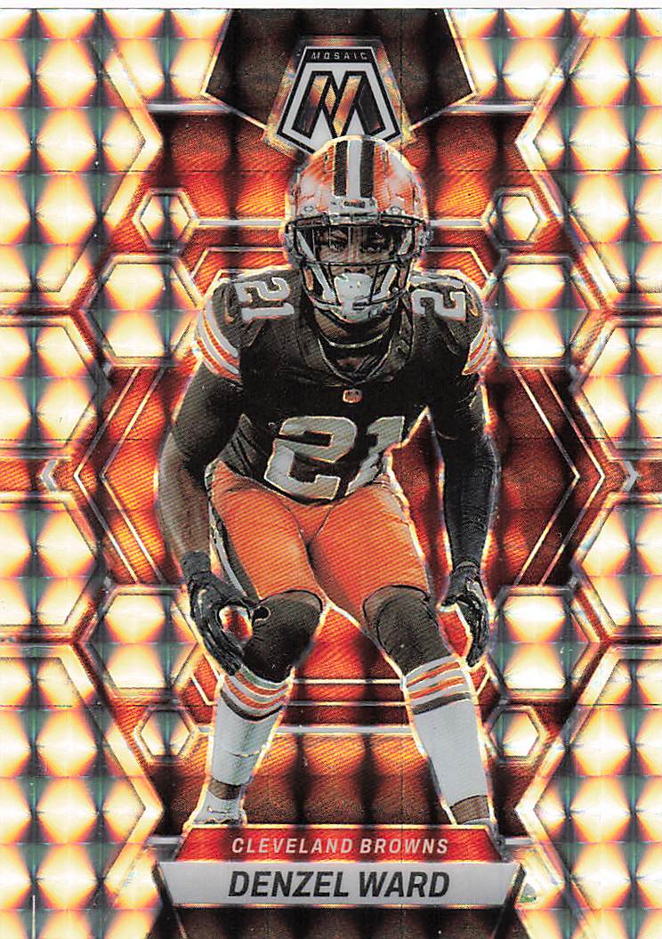 2023 Mosaic Football Mosaic Prizm Denzel Ward #52