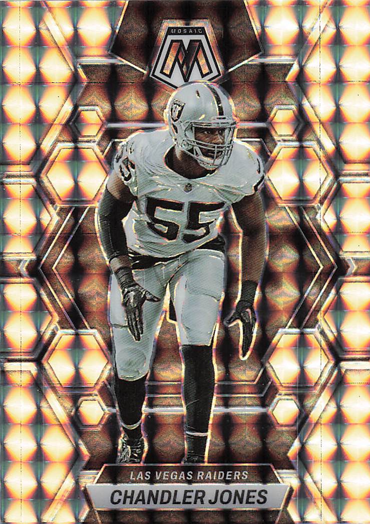2023 Mosaic Football Mosaic Prizm Chandler Jones #122