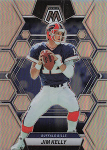 2023 Mosaic Football Silver Prizm Jim Kelly #26