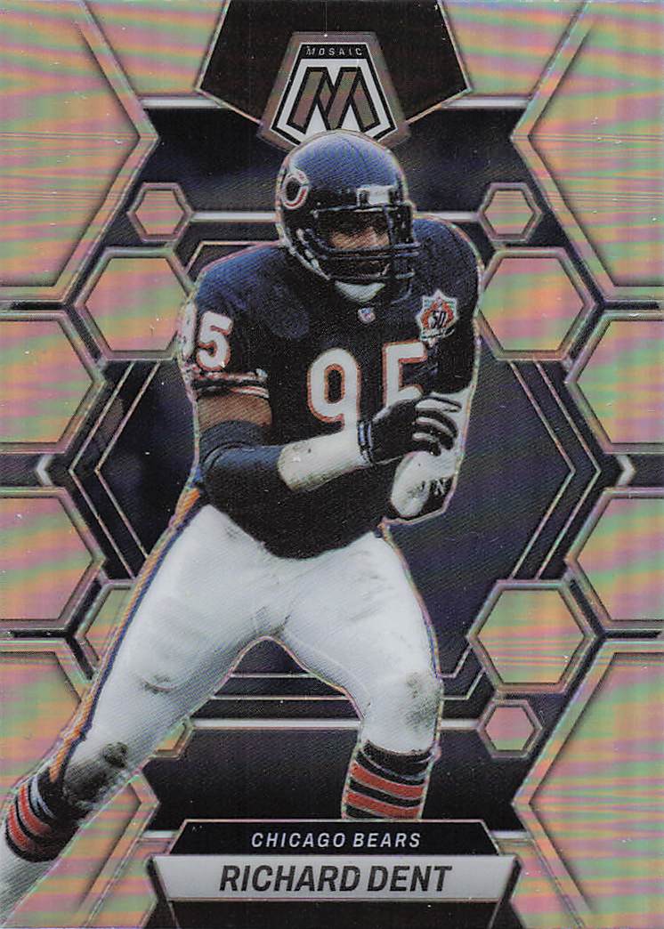 2023 Mosaic Football Silver Prizm Richard Dent #39