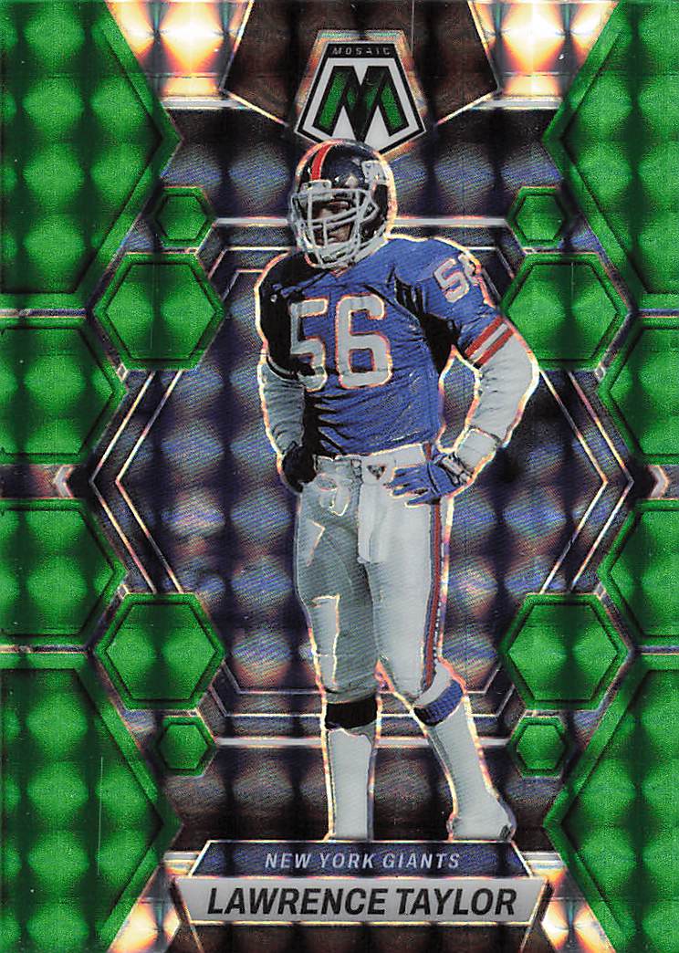 2023 Mosaic Football Green Mosaic Prizm Lawrence Taylor #181