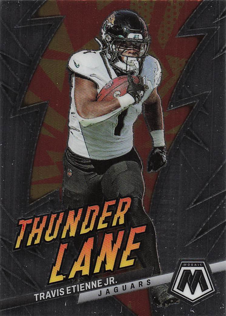 2023 Mosaic Football Thunder Lane Travis Etienne Jr. #TL-TE