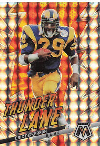 2023 Mosaic Football Thunder Lane Mosaic Prizm Eric Dickerson #TL-ED