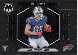 2023 Mosaic Football NFL Debut Dalton Kincaid #ND-20 RC
