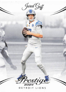 2024 Prestige Football Jared Goff #95