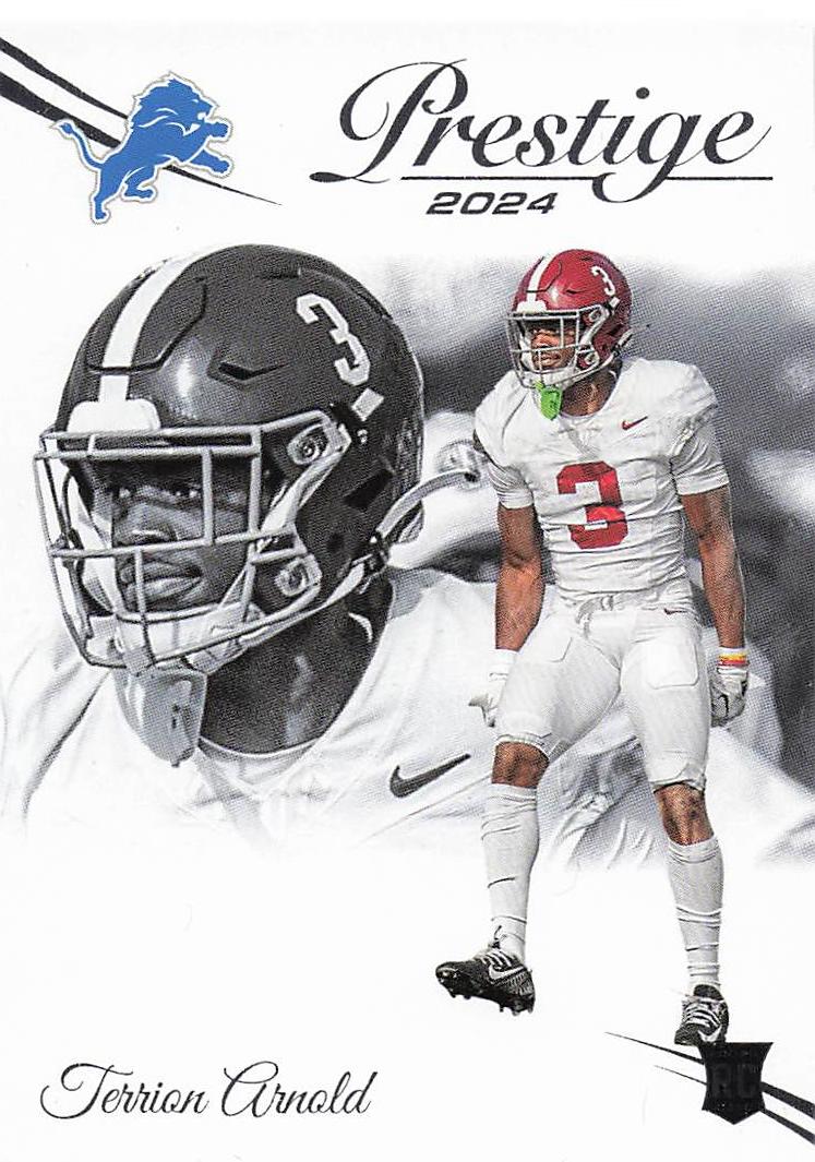 2024 Prestige Football Terrion Arnold #315 RC