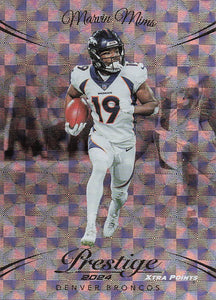2024 Prestige Football Xtra Points Hyper Marvin Mims #89