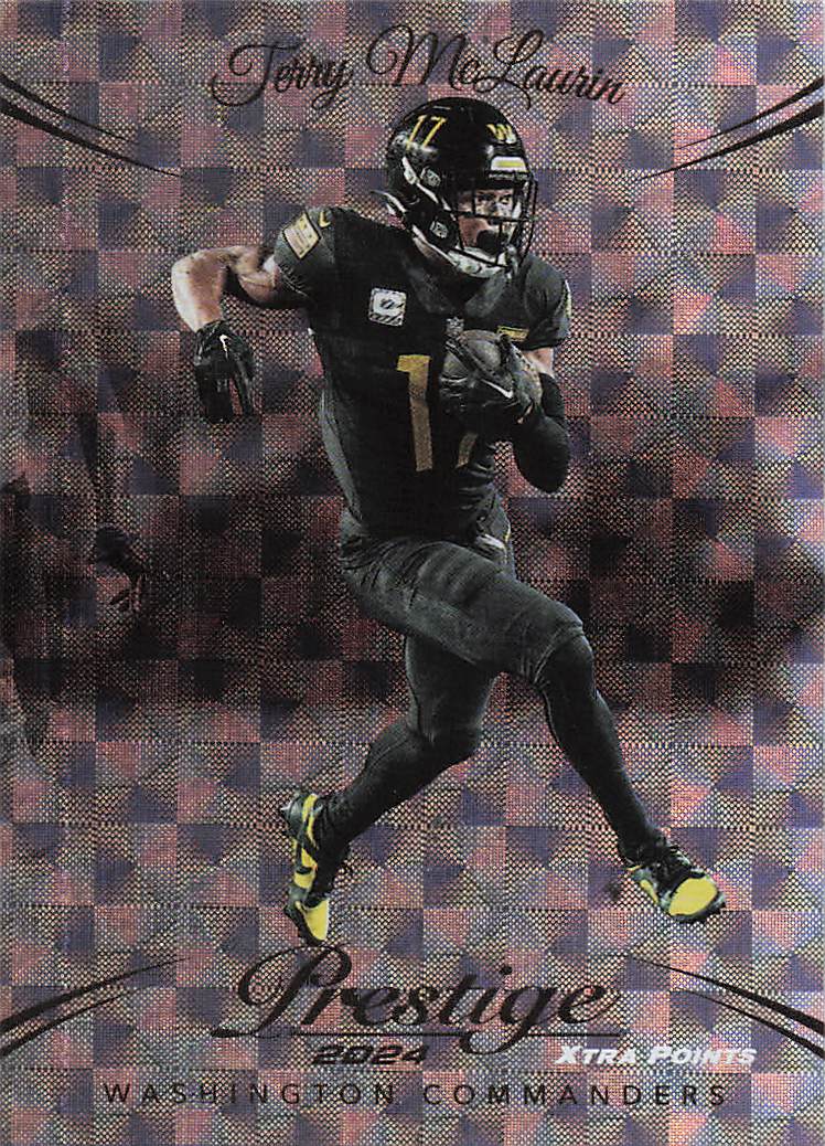 2024 Prestige Football Xtra Points Hyper Terry McLaurin #296