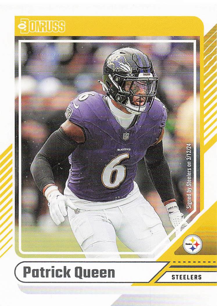 2024 Donruss Football Patrick Queen #89