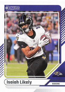 2024 Donruss Football Isaiah Likely #270