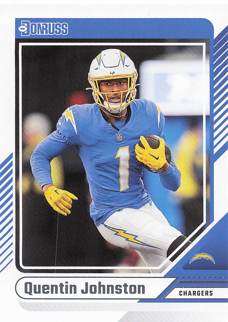2024 Donruss Football Quentin Johnston #288