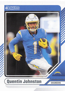 2024 Donruss Football Quentin Johnston #288