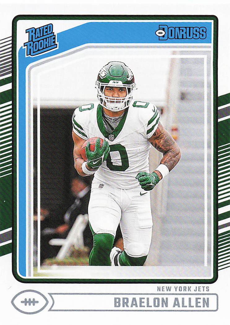 2024 Donruss Football Braelon Allen #306 RC