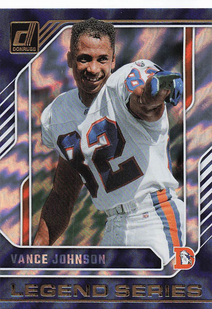 2024 Donruss Football Legend Series Vance Johnson #18