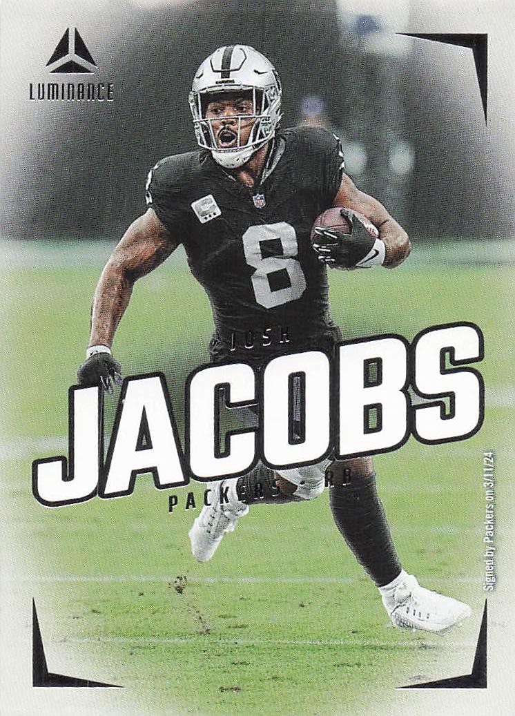 2024 Luminance Football Josh Jacobs #37
