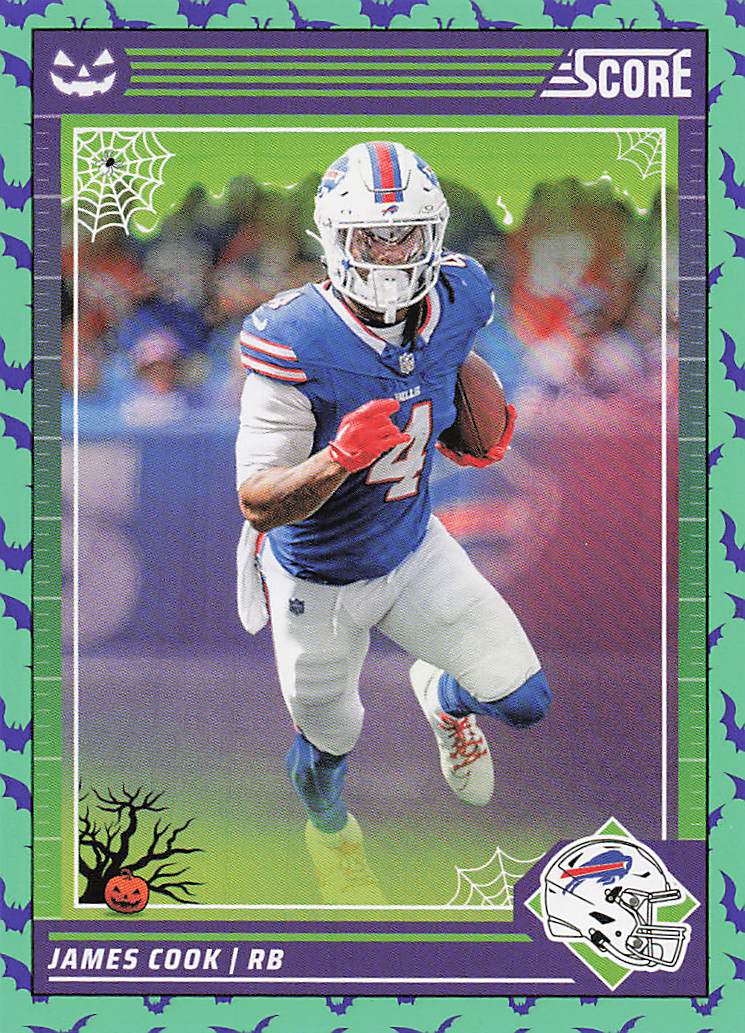 2024 Score-A-Treat Football Bats James Cook #29