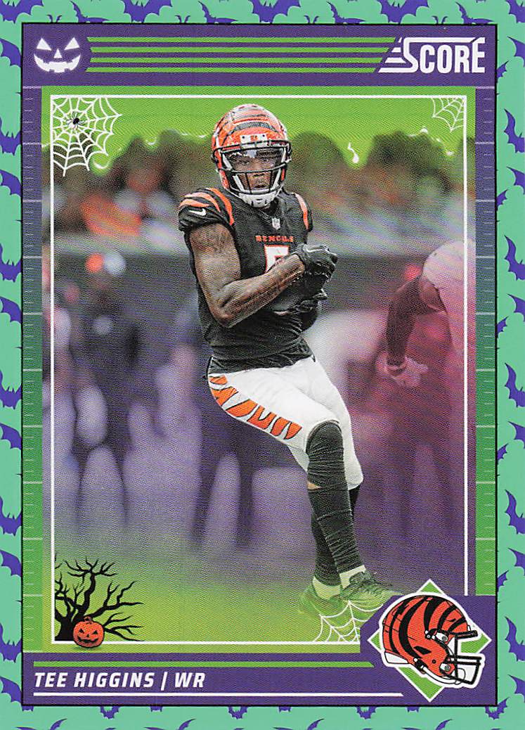 2024 Score-A-Treat Football Bats Tee Higgins #58