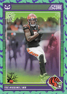 2024 Score-A-Treat Football Bats Tee Higgins #58