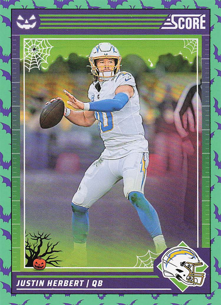 2024 Score-A-Treat Football Bats Justin Herbert #163