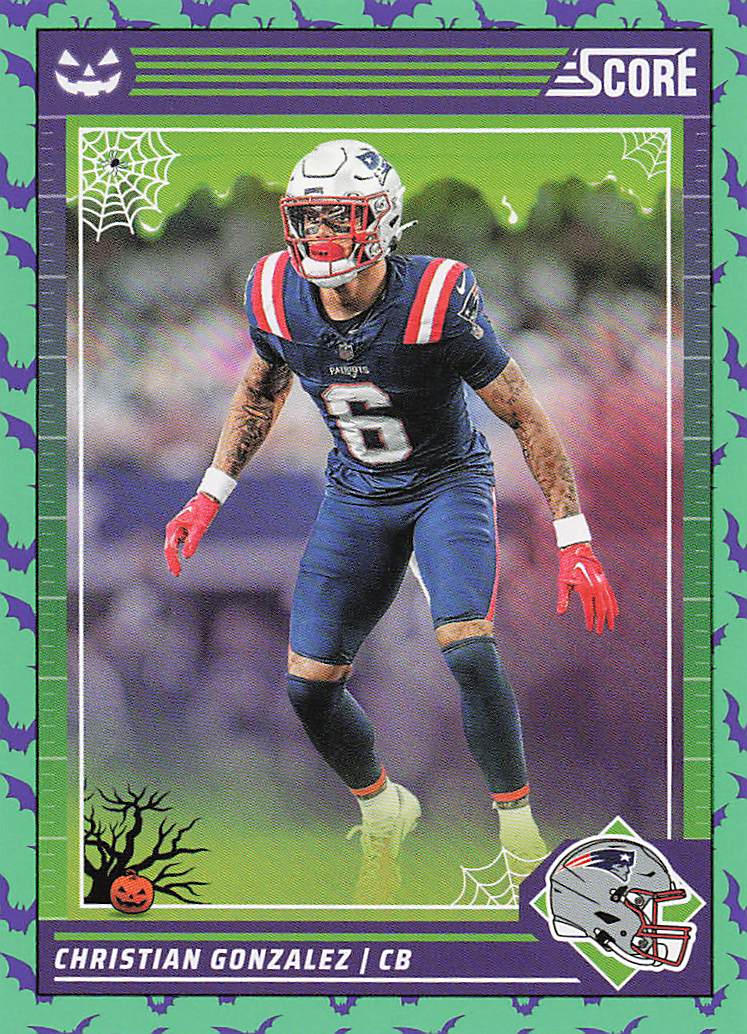 2024 Score-A-Treat Football Bats Christian Gonzalez #190