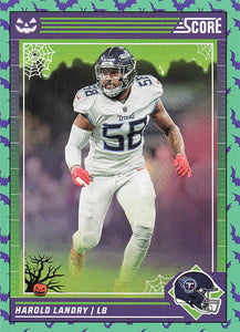 2024 Score-A-Treat Football Bats Harold Landry #273