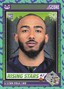 2024 Score-A-Treat Football Bats Ja'Lynn Polk #22 RC