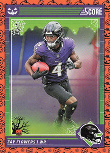 2024 Score-A-Treat Football Pumpkins Zay Flowers #23