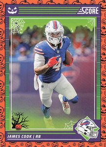 2024 Score-A-Treat Football Pumpkins James Cook #29