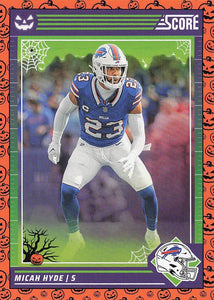2024 Score-A-Treat Football Pumpkins Micah Hyde #32