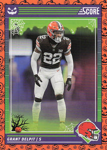2024 Score-A-Treat Football Pumpkins Grant Delpit #68