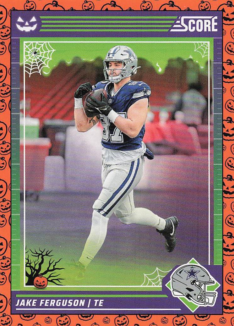 2024 Score-A-Treat Football Pumpkins Jake Ferguson #76