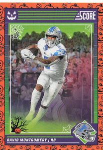 2024 Score-A-Treat Football Pumpkins David Montgomery #92