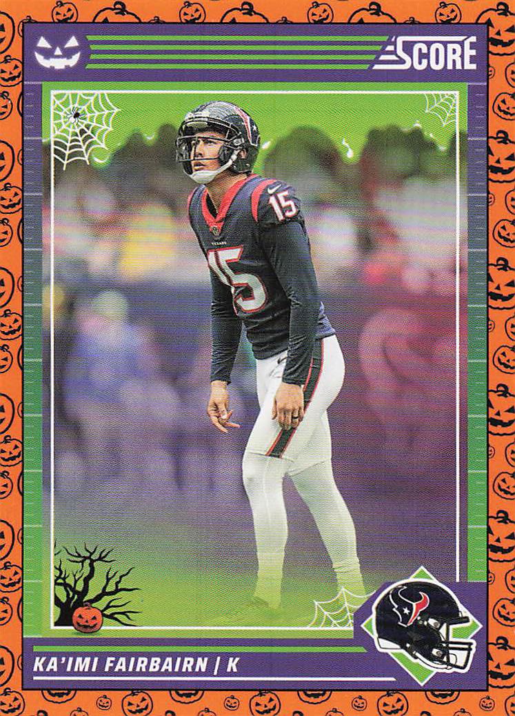 2024 Score-A-Treat Football Pumpkins Ka'Imi Fairbairn #115