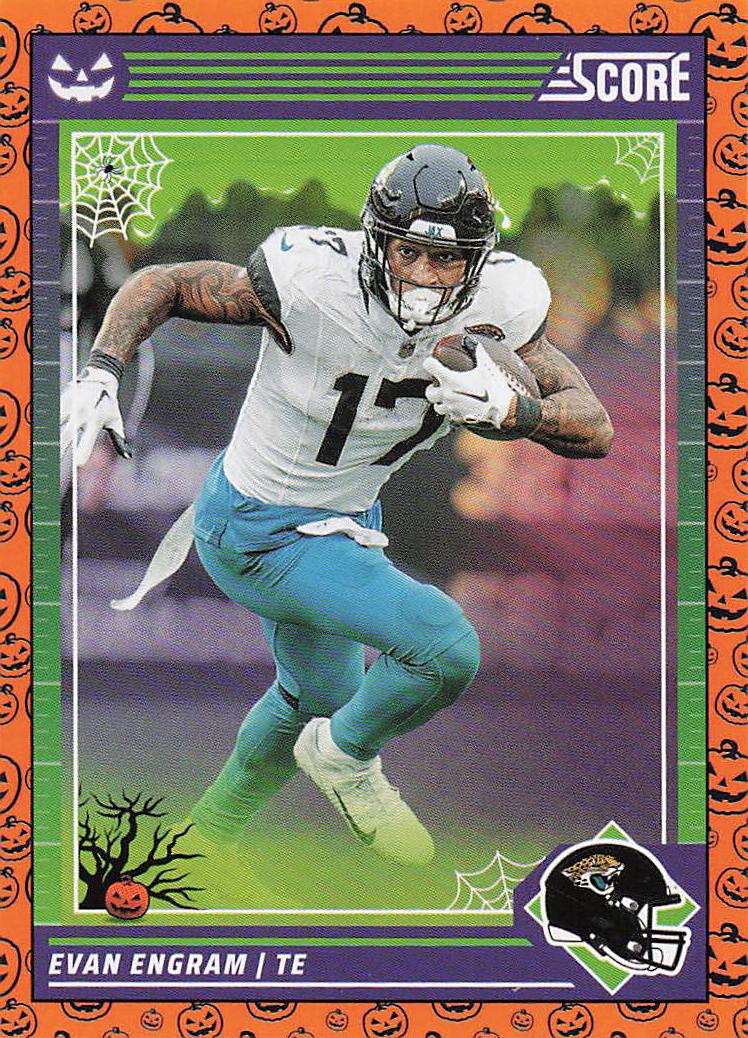2024 Score-A-Treat Football Pumpkins Evan Engram #131