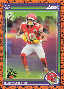 2024 Score-A-Treat Football Pumpkins Isaiah Pacheco #138