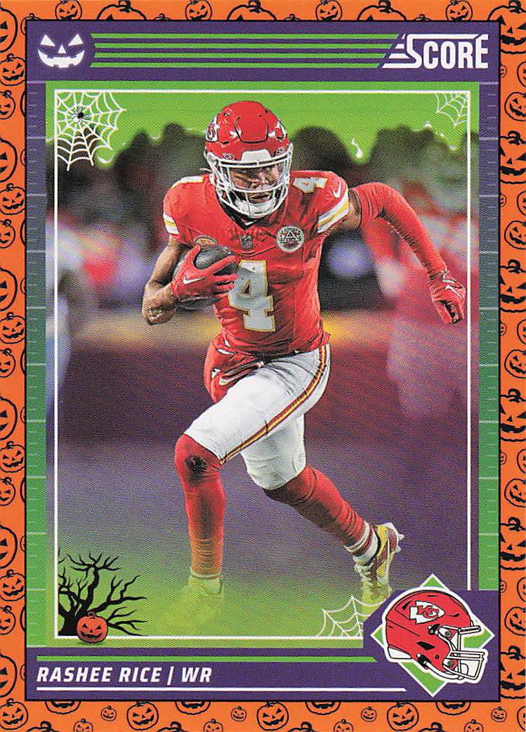 2024 Score-A-Treat Football Pumpkins Rashee Rice #139