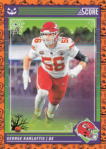 2024 Score-A-Treat Football Pumpkins George Karlaftis #141