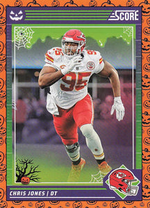 2024 Score-A-Treat Football Pumpkins Chris Jones #142