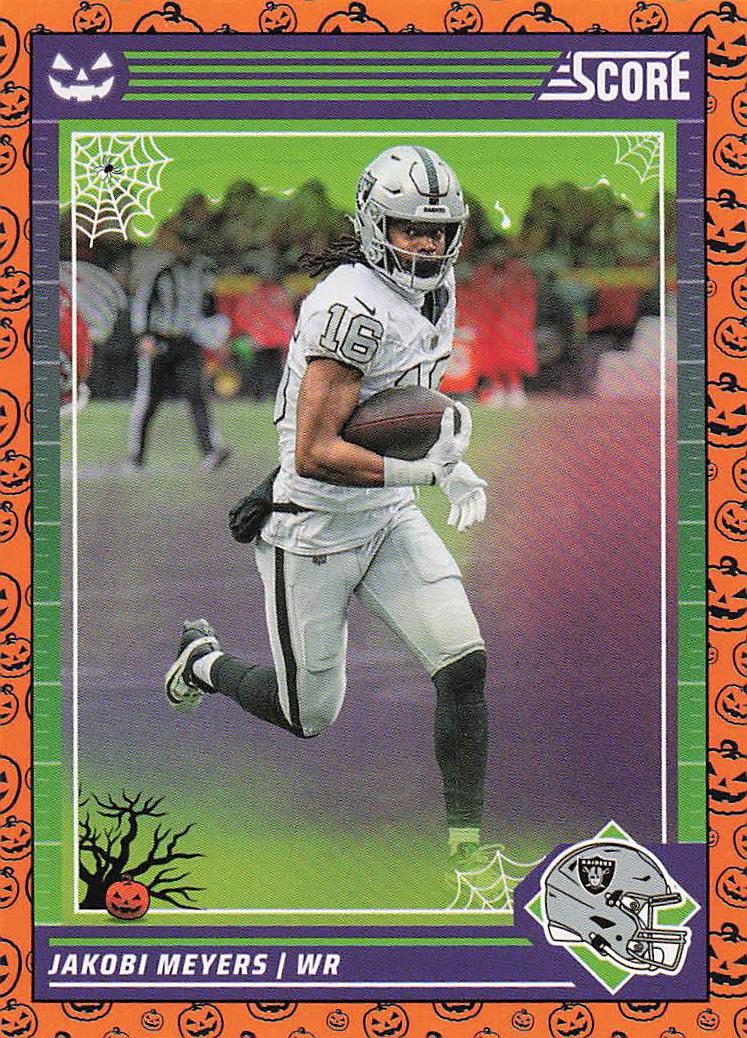 2024 Score-A-Treat Football Pumpkins Jakobi Meyers #149