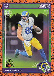 2024 Score-A-Treat Football Pumpkins Tyler Higbee #158