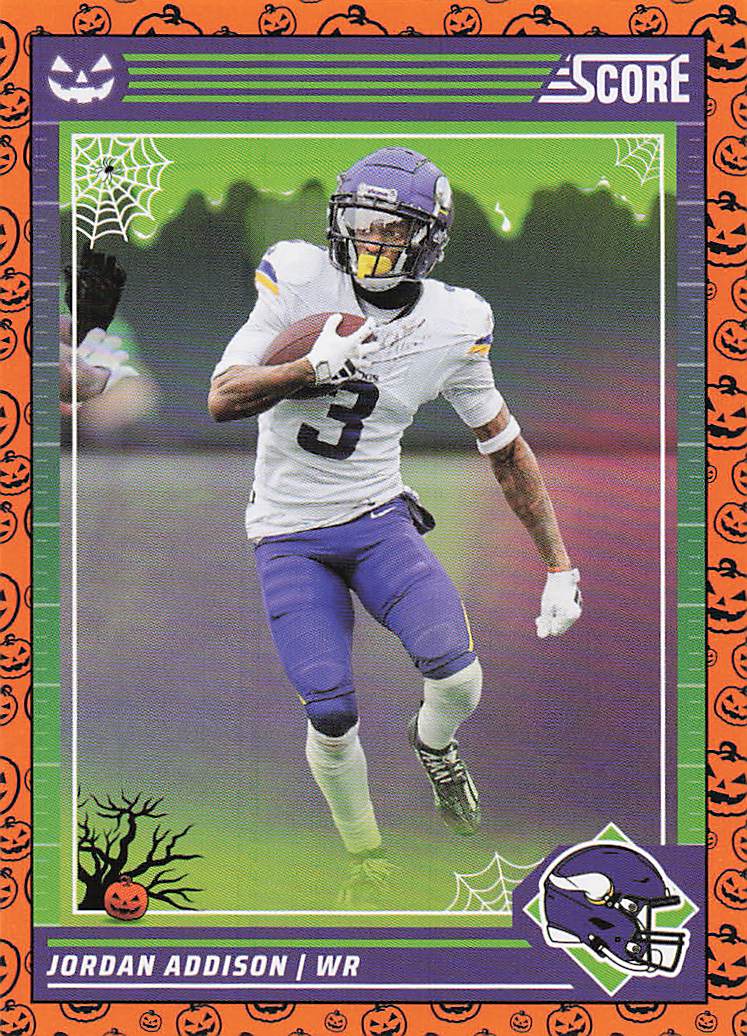 2024 Score-A-Treat Football Pumpkins Jordan Addison #184