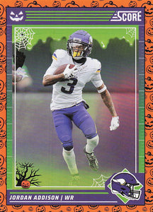 2024 Score-A-Treat Football Pumpkins Jordan Addison #184