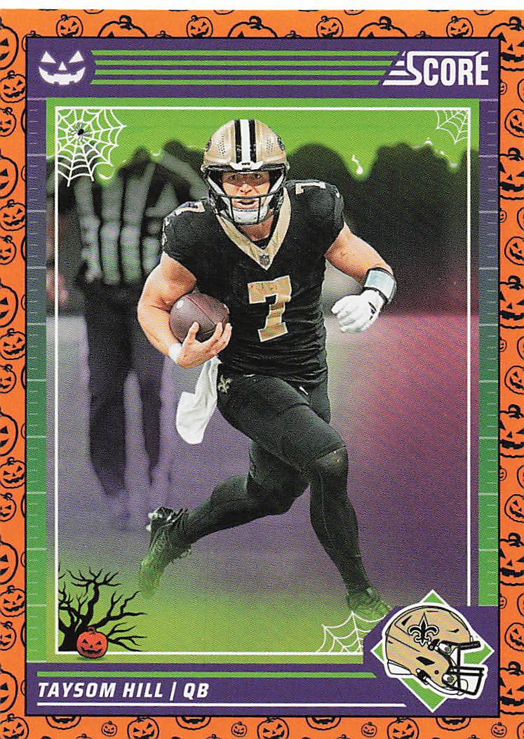 2024 Score-A-Treat Football Pumpkins Taysom Hill #204