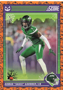 2024 Score-A-Treat Football Pumpkins Ahmad Sauce Gardner #217