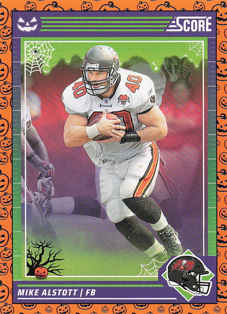 2024 Score-A-Treat Football Pumpkins Mike Alstott #268